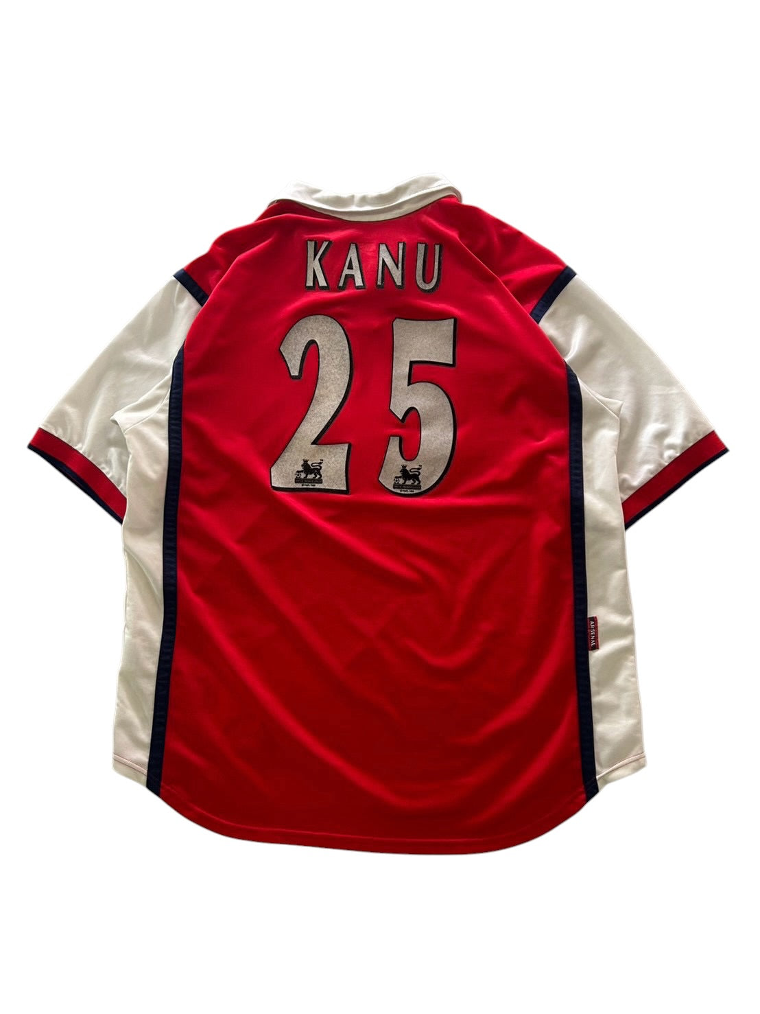 98/99 Nike Arsenal No.25 Kanu