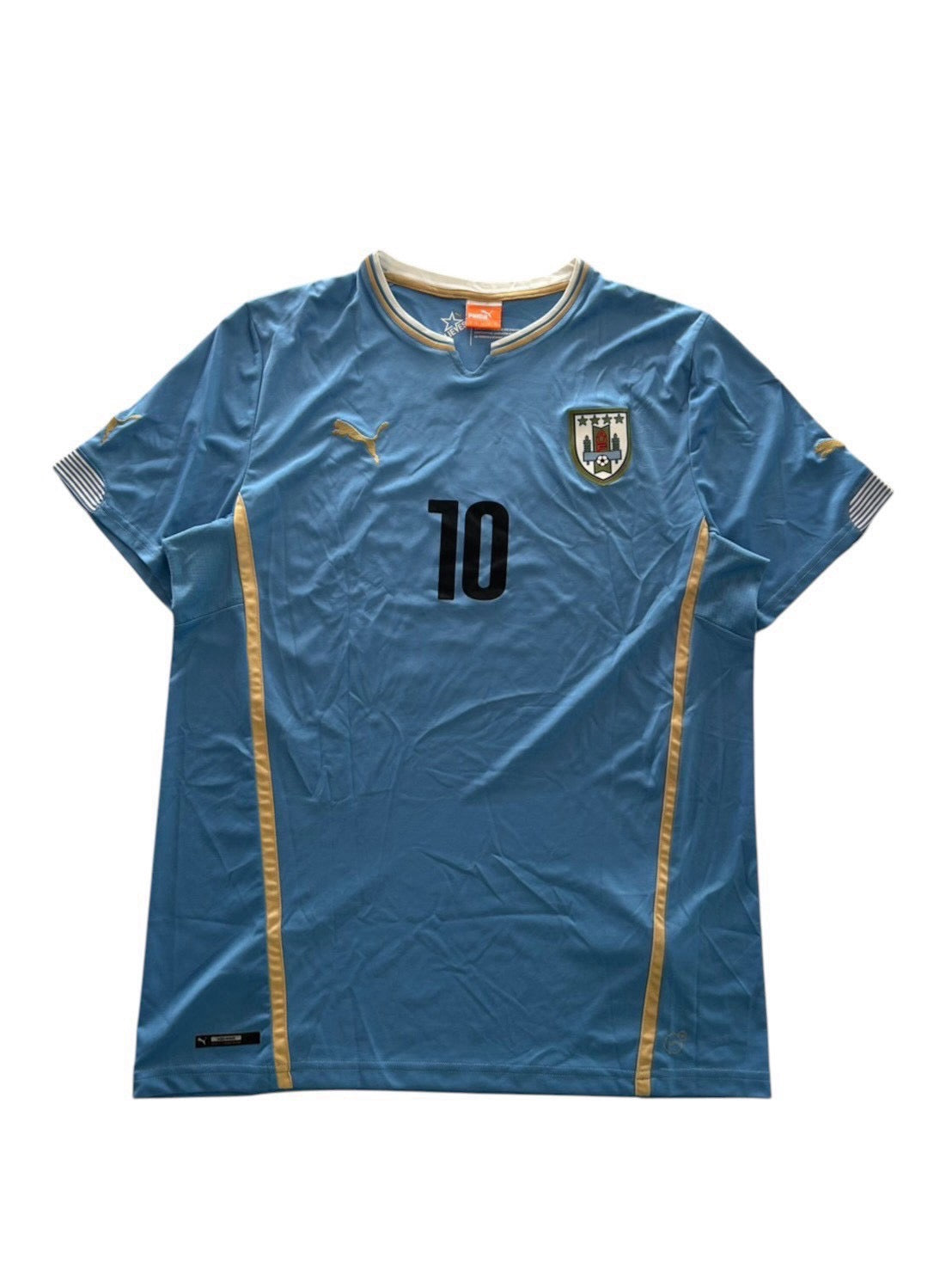 2014 Puma Uruguay Home No.10 Forlan