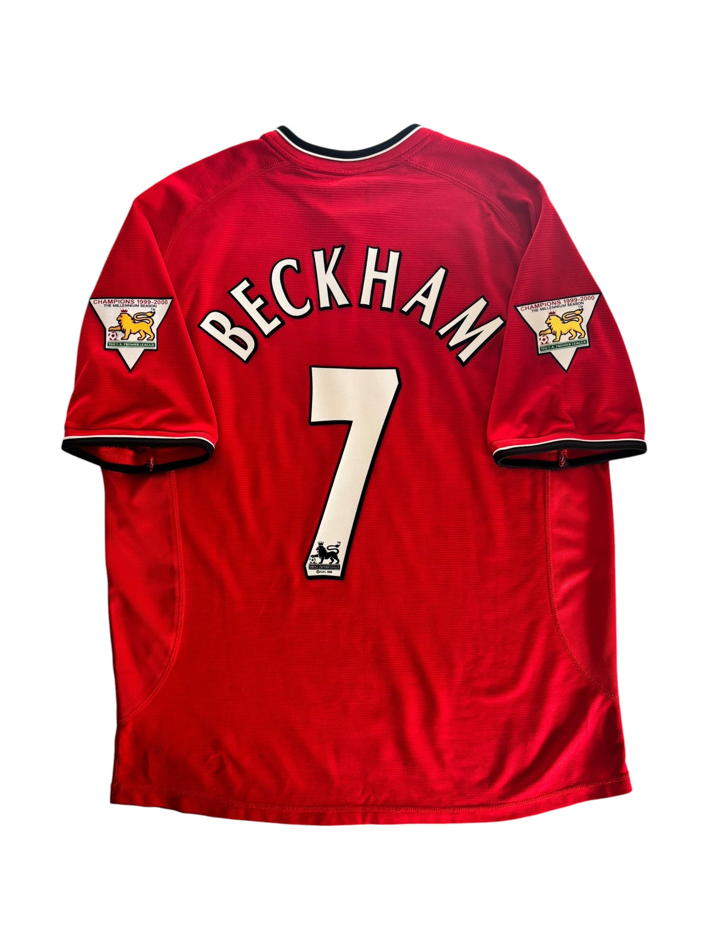 00/02 Umbro Manchester  United Home No.7 Beckham