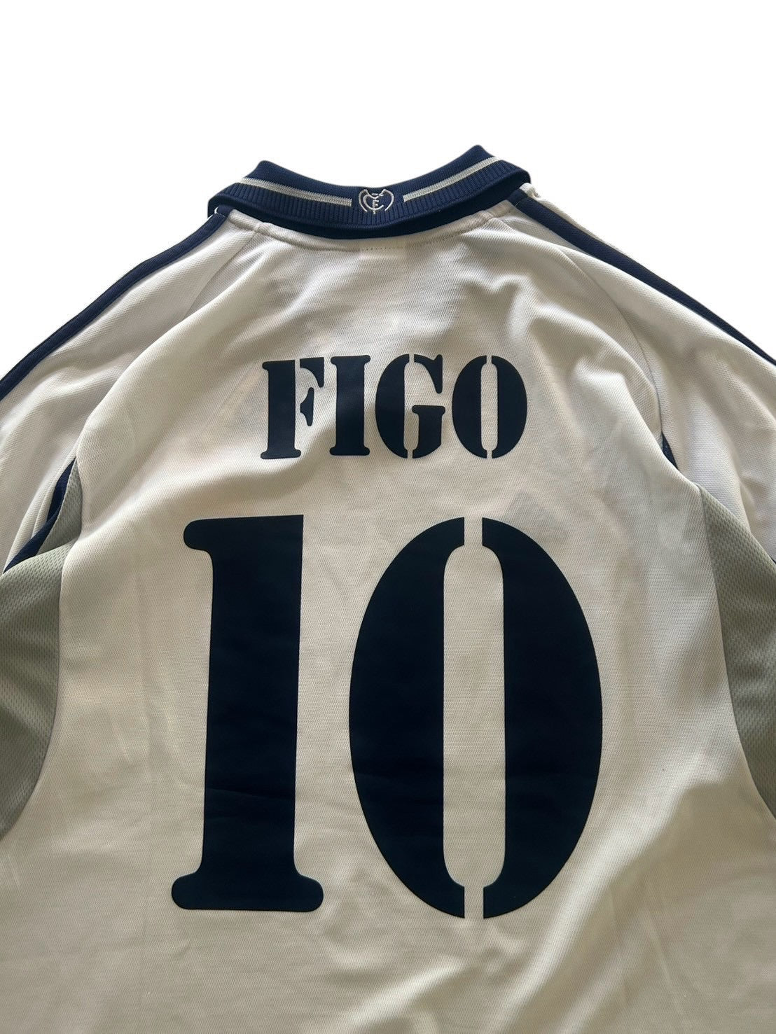 00/01 Adidas Real Madrid Home No.10 Figo