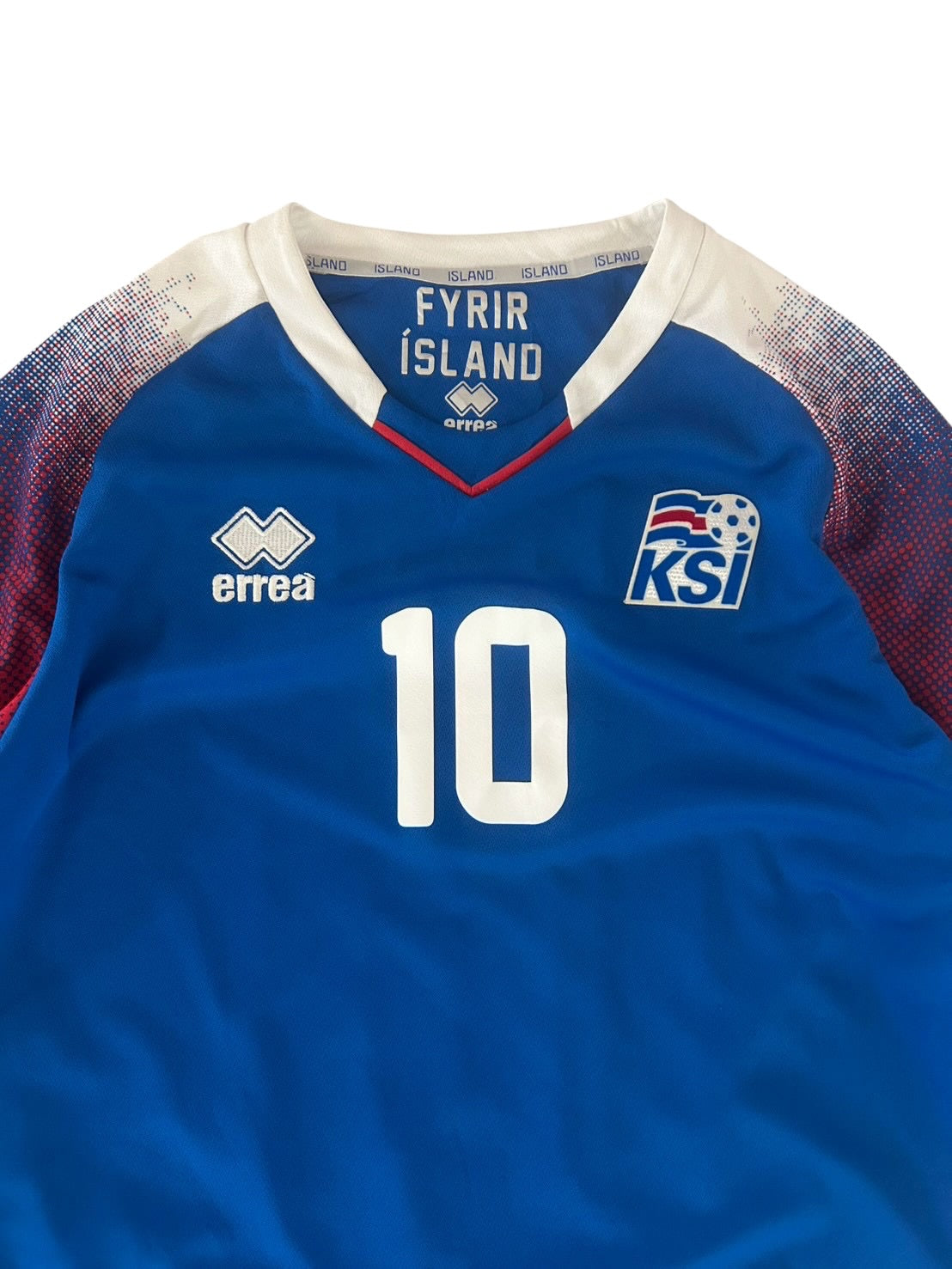 2018 errea Iceland Home Sirgudsson
