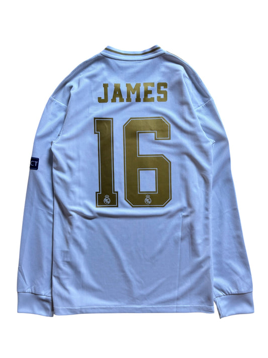 19/20 Adidas Real Madrid L/S Home No.16 James Rodríguez