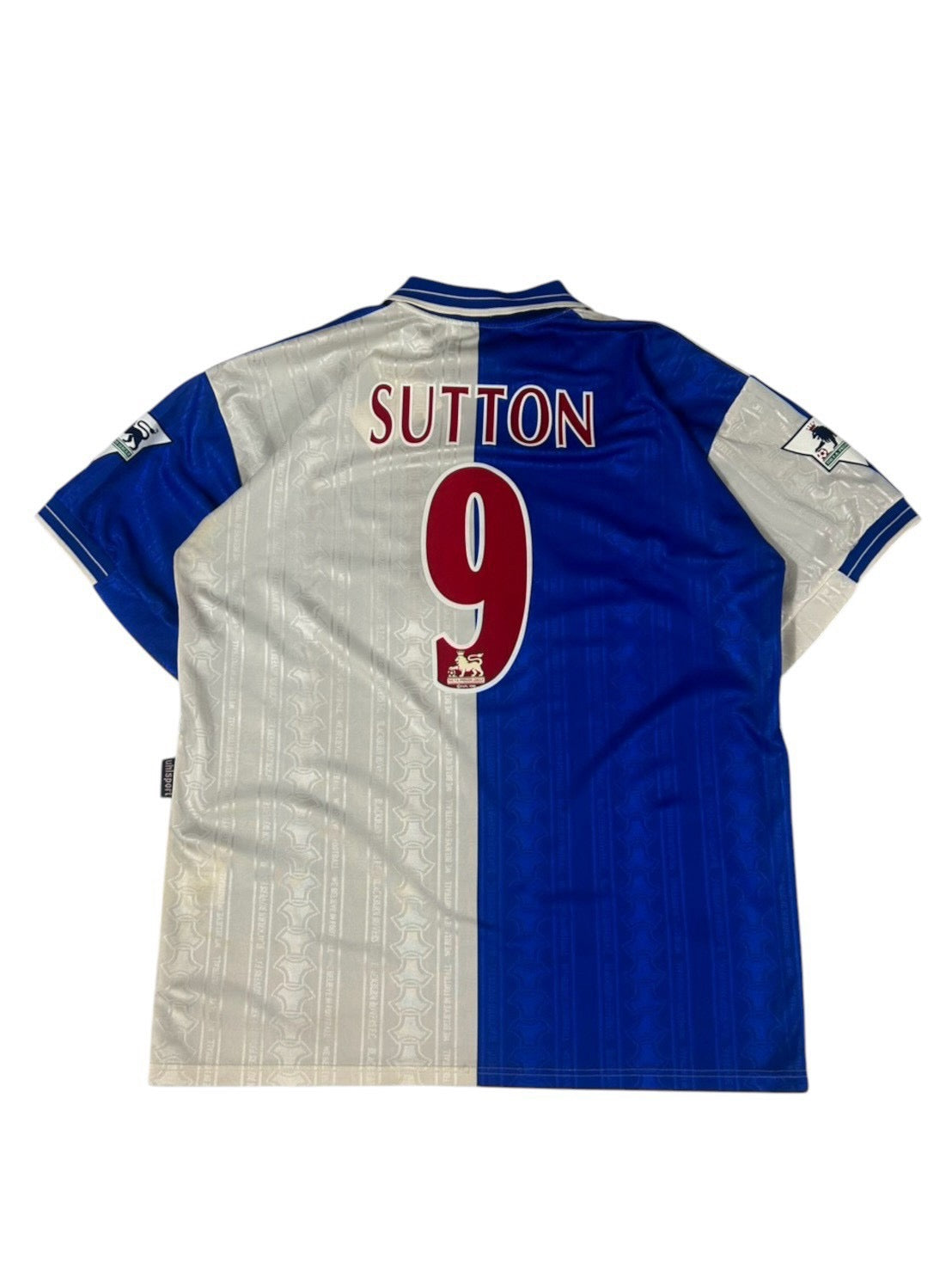 98/00 uhlsport Blackburn Home Sutton