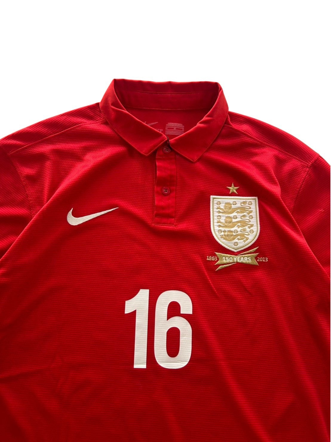 2013 Nike England Away No.16 Chamberlain