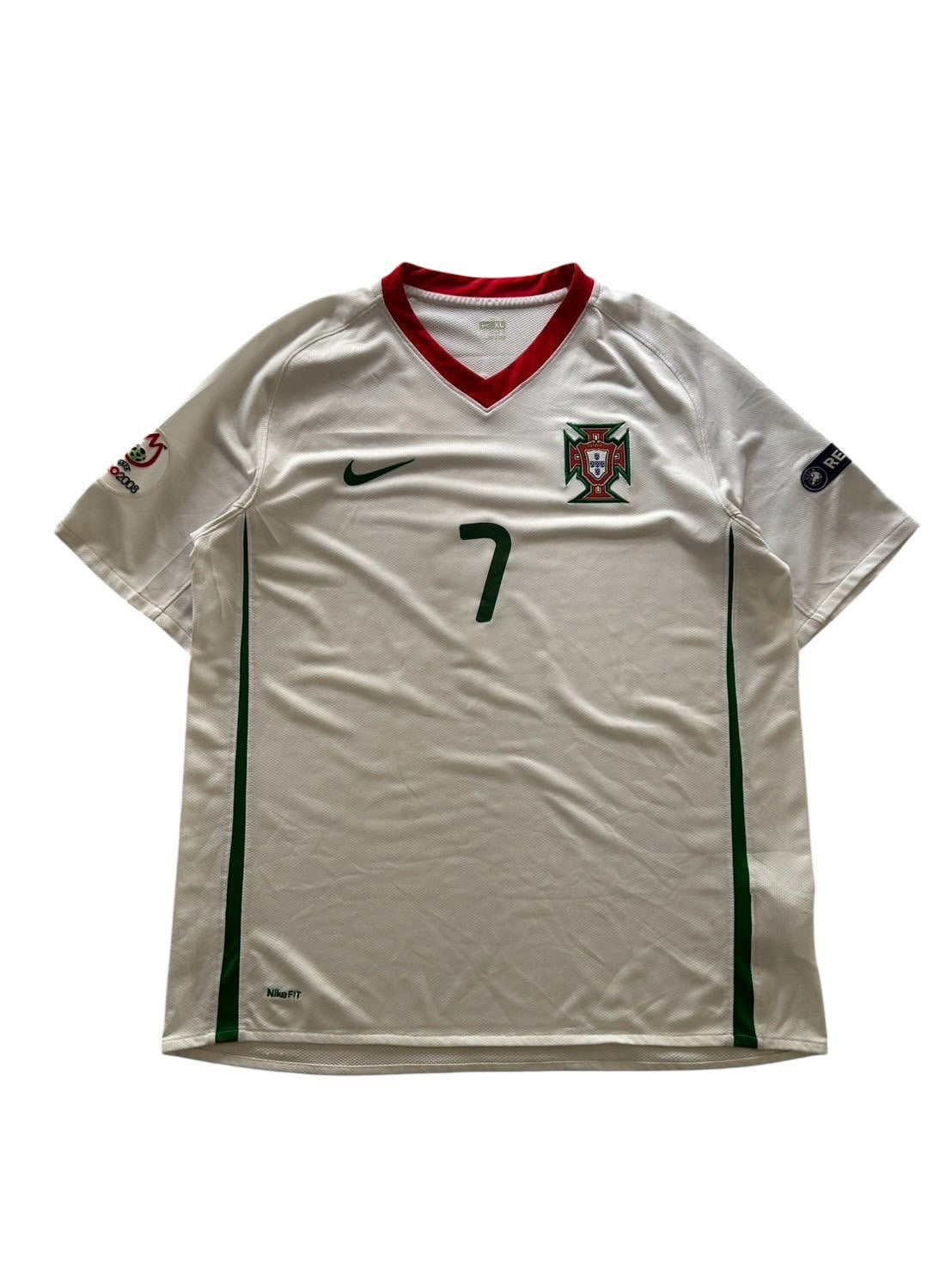2008 Nike Portugal Away No.7 Ronaldo