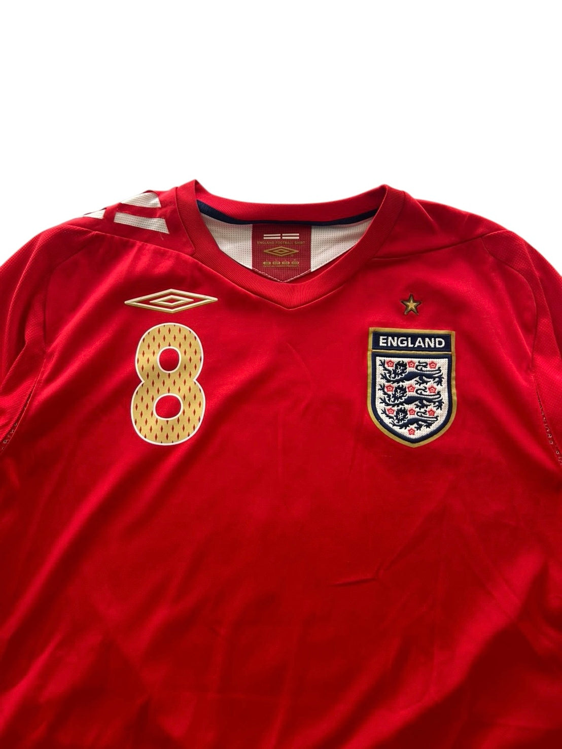2006 Umbro England Away No.8 Lampard