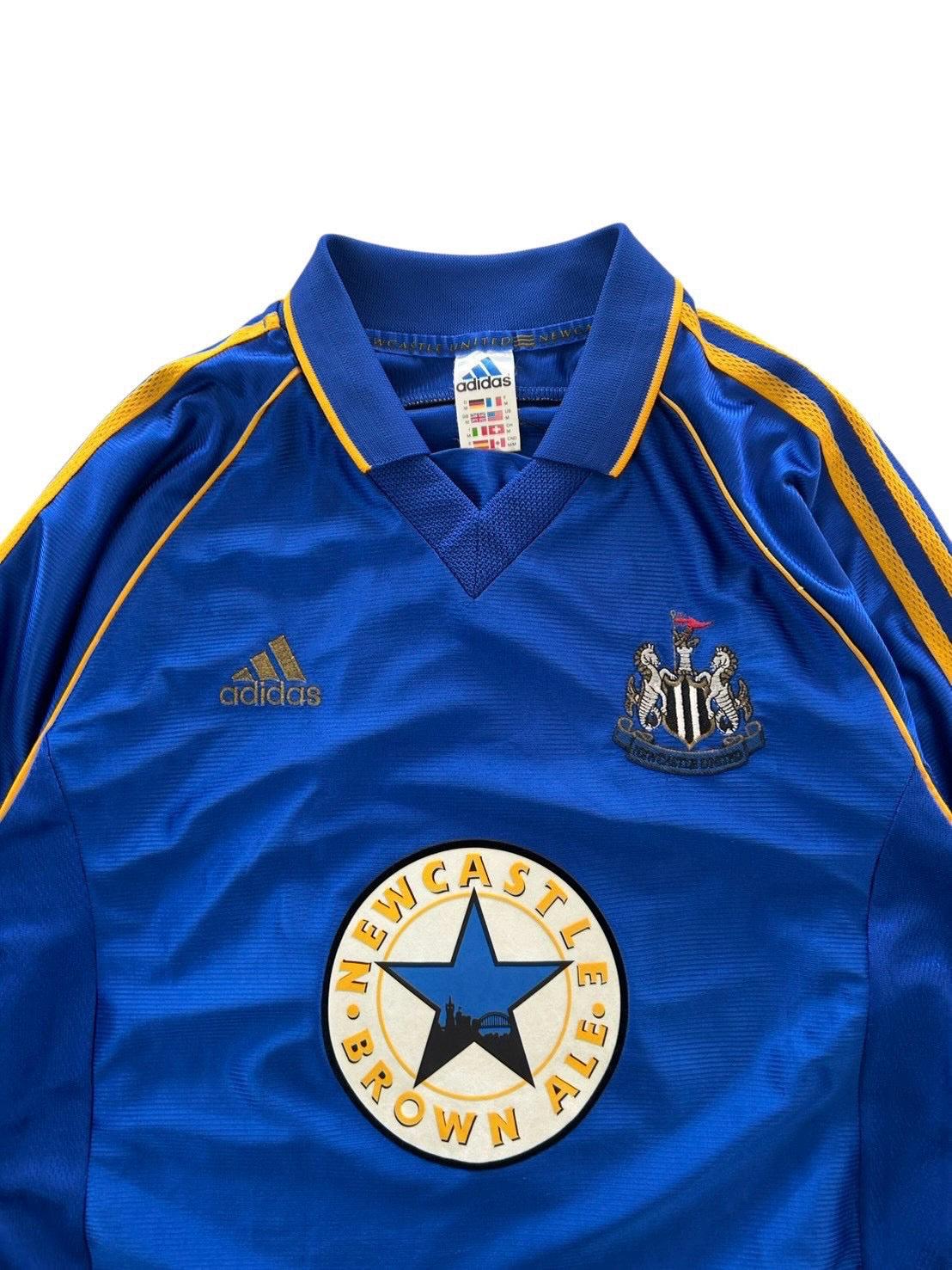 98/99 Adidas Newcastle United Away No.9 Shearer
