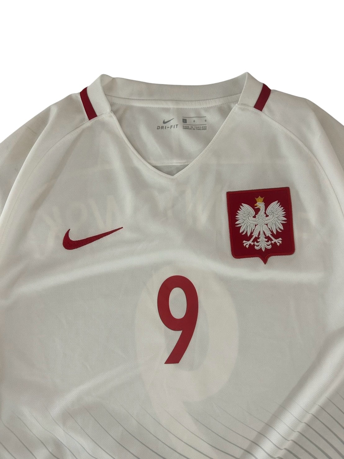 2018 Nike Poland Home Lewandowski