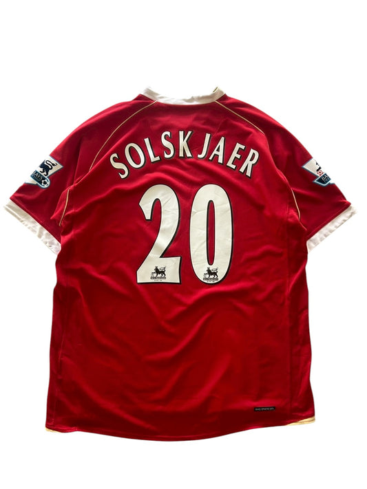 06/07 Nike Manchester United Home No.20 Gunnar Solskjaer