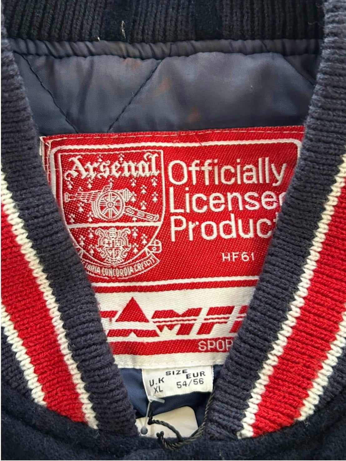 90s Arsenal Versity  Jacket