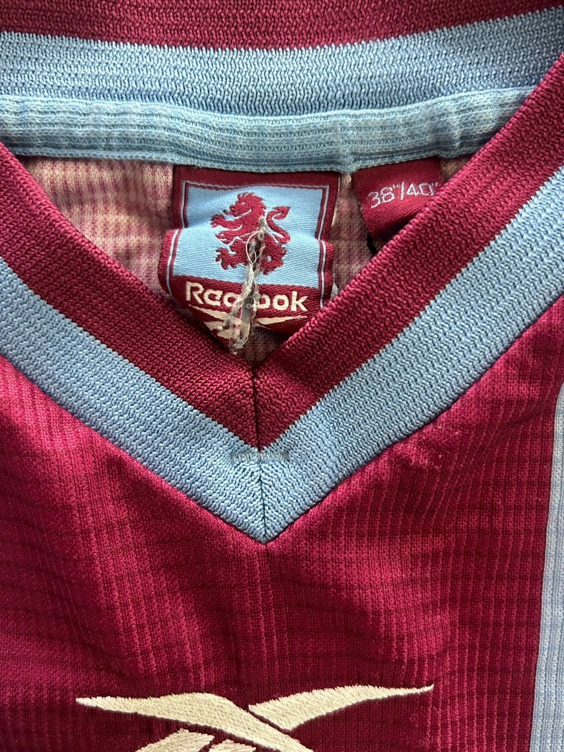 2000 Reebok Aston Villa Home FA CUP Edition