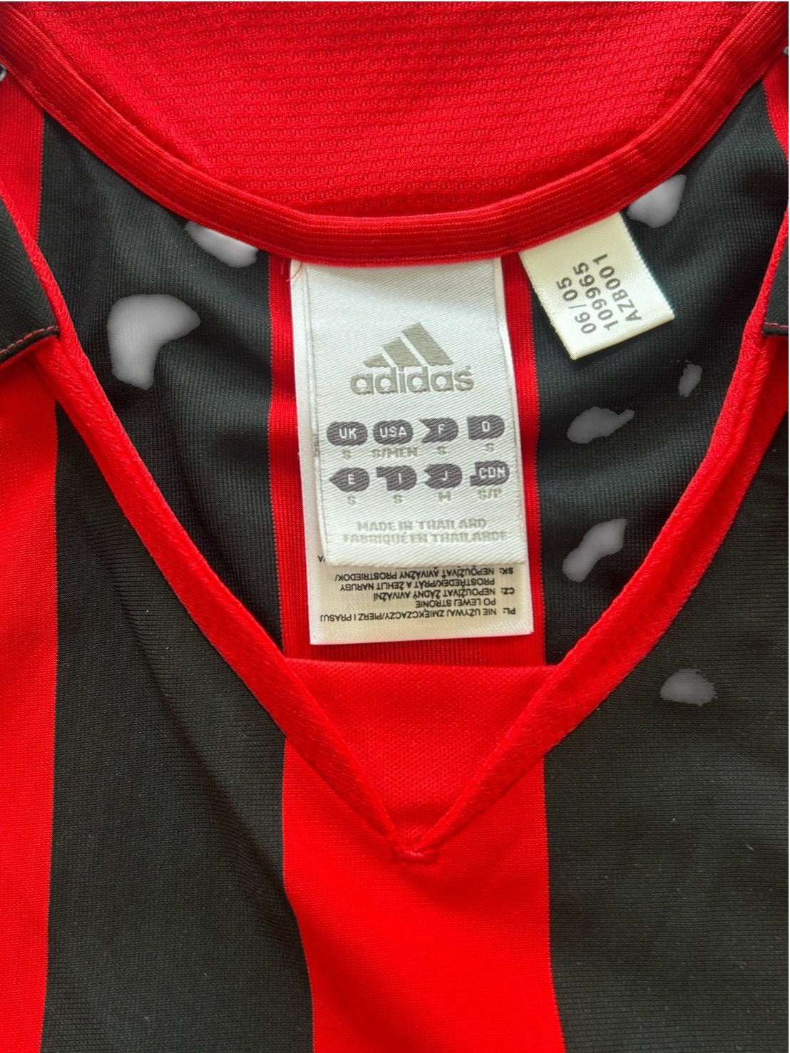 05/06 Adidas AC Milan Home No.13 Nesta