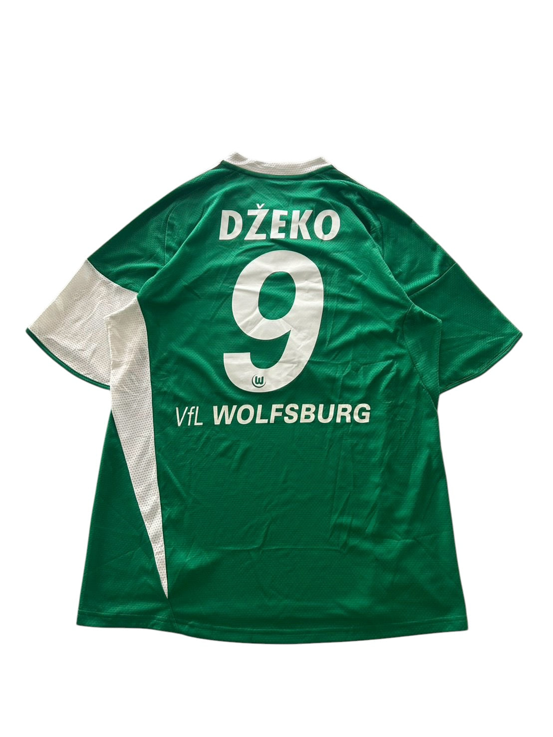 09/10 Adidas Wolfsburg Away No.9 Dzeko