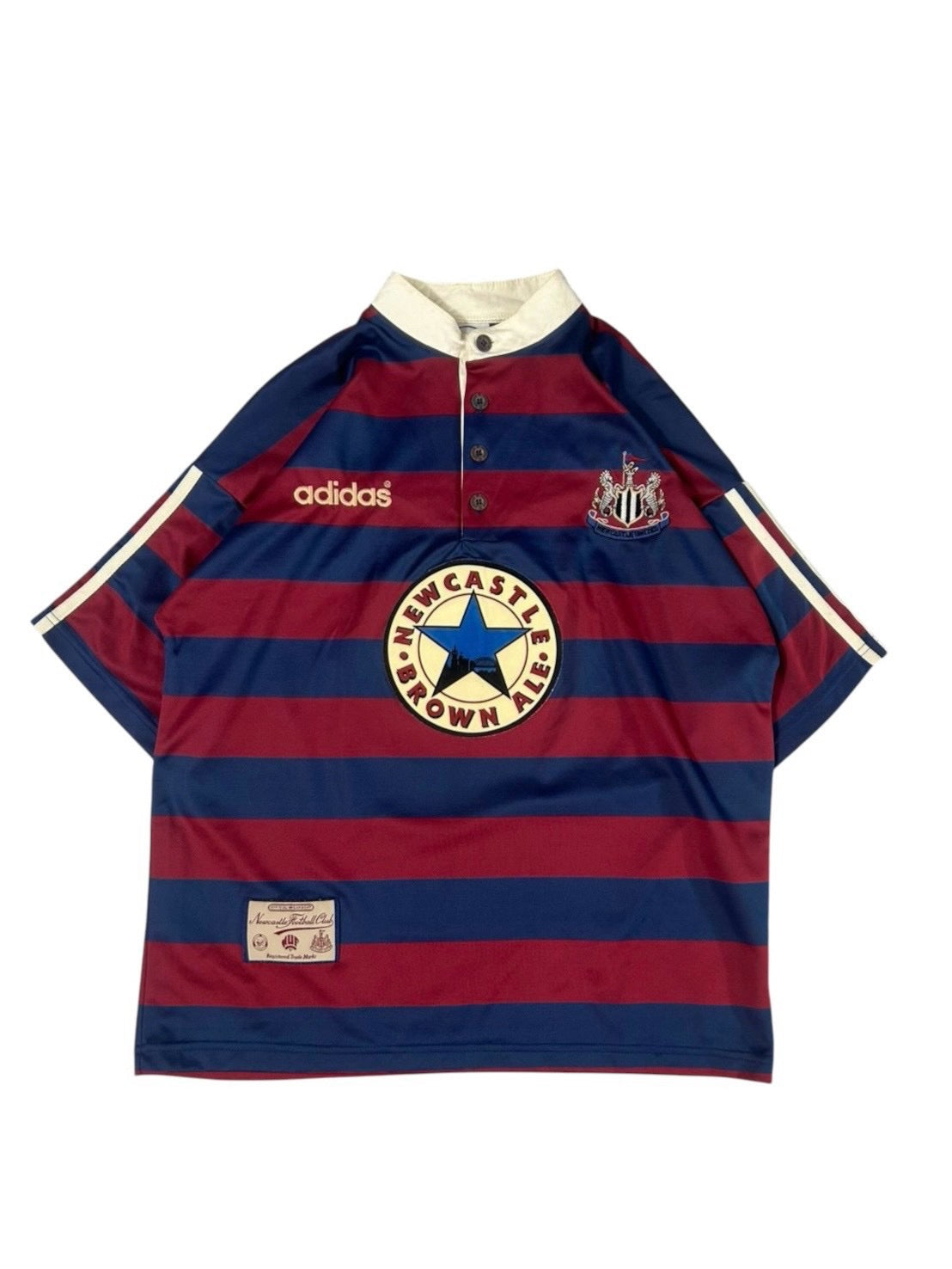 95/96 Adidas Newcastle United Away Ginola