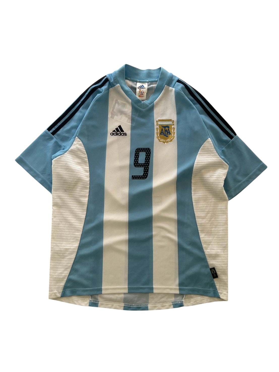 2002 Adidas Argentina Home Batistuta