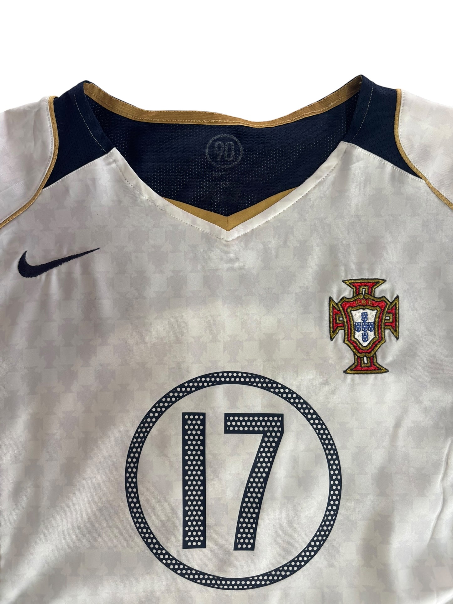 2004 Nike Portugal National Team Away No.17 Cristiano Ronaldo