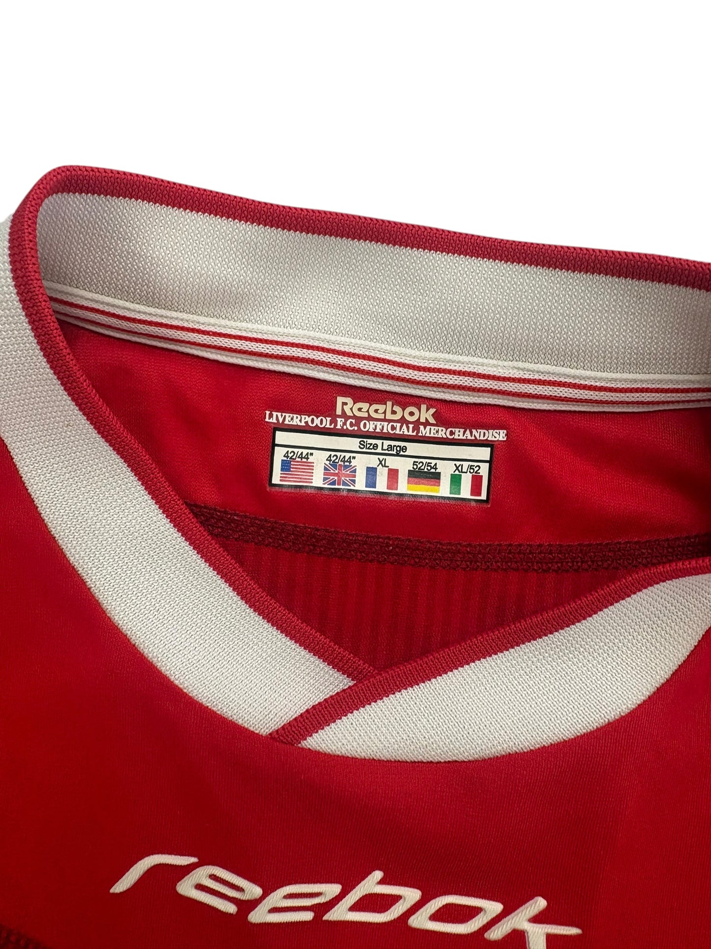 03/04 Reebok Liverpool Home Baros