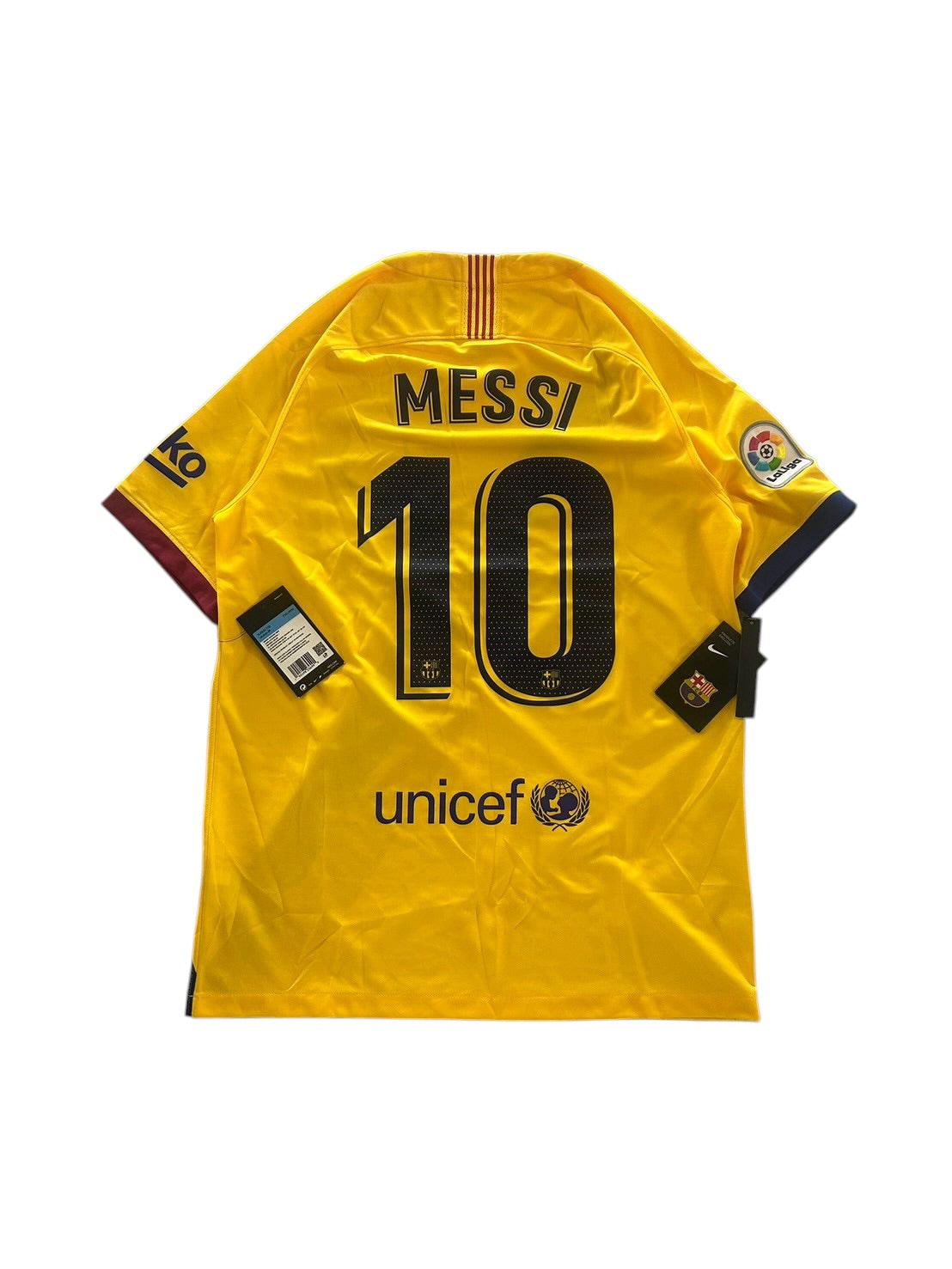 19/20 Nike Barcelona Away No.10 Messi