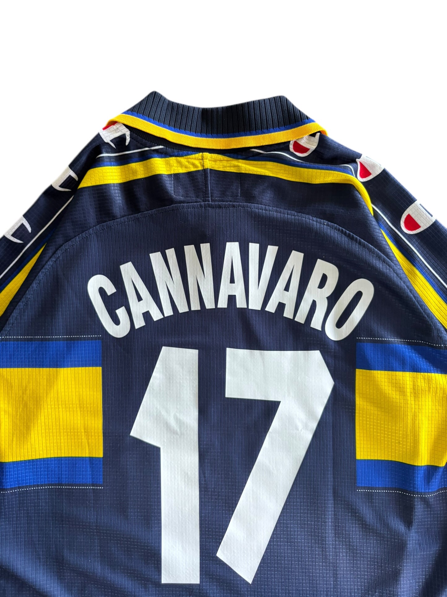 99/00 Champion Parma Third No.17 Cannavaro