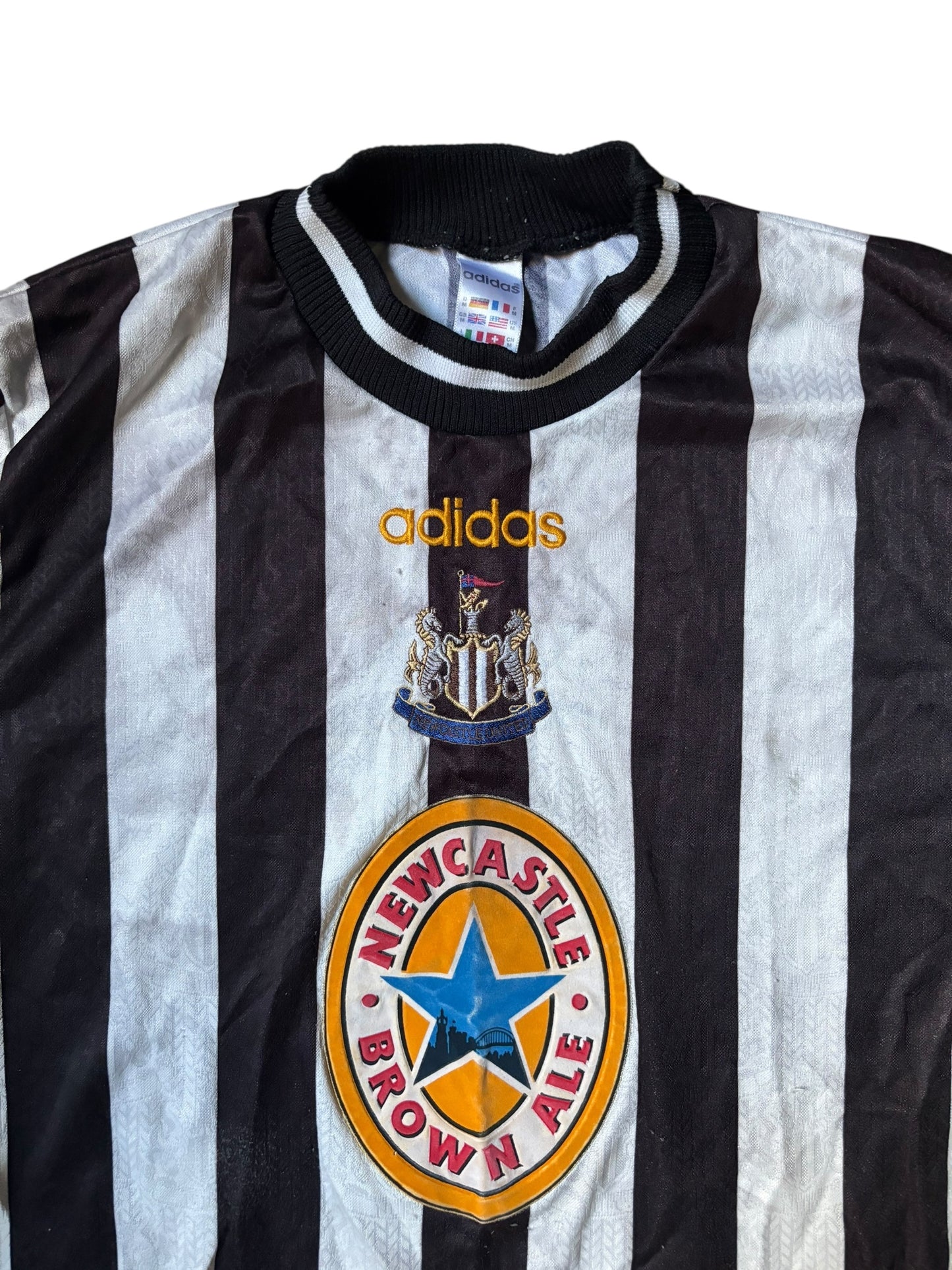 97/99 Adidas Newcastle United Home