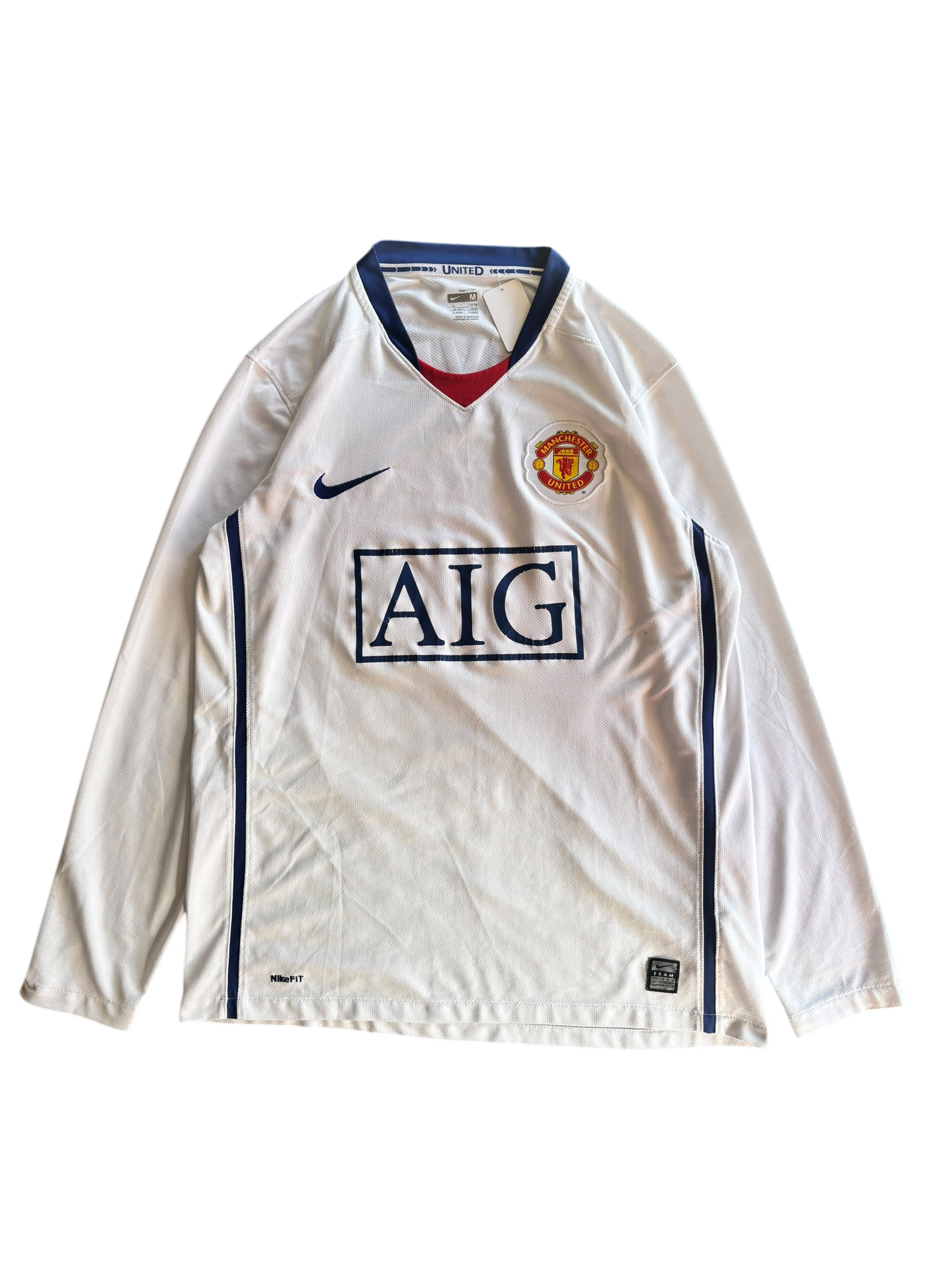 08/09 Nike Manchester United L/S Away No.32 Carlos Tevez