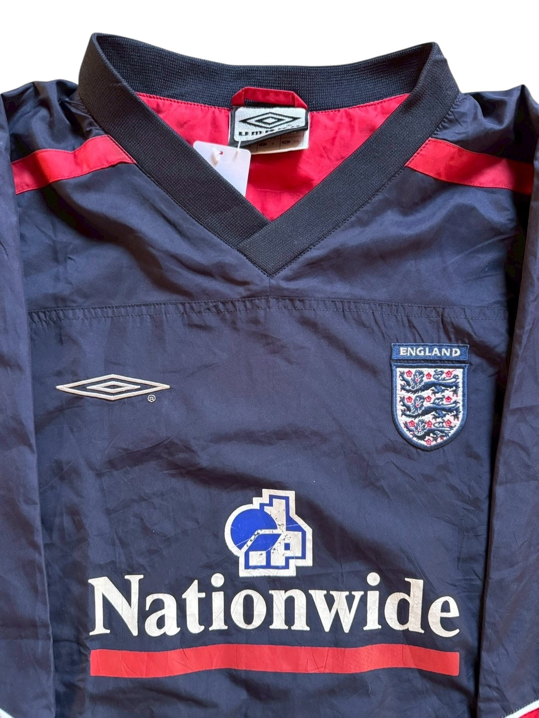 00s Umbro England National Team Drill Top