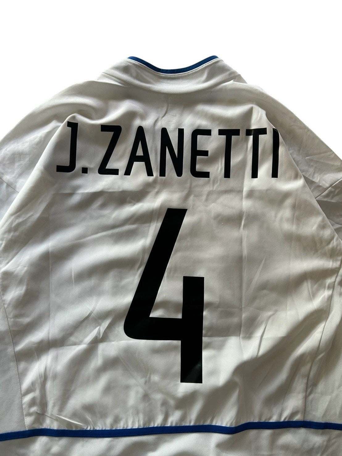 02/03 Nike Inter Milan Away No.4 Zanetti