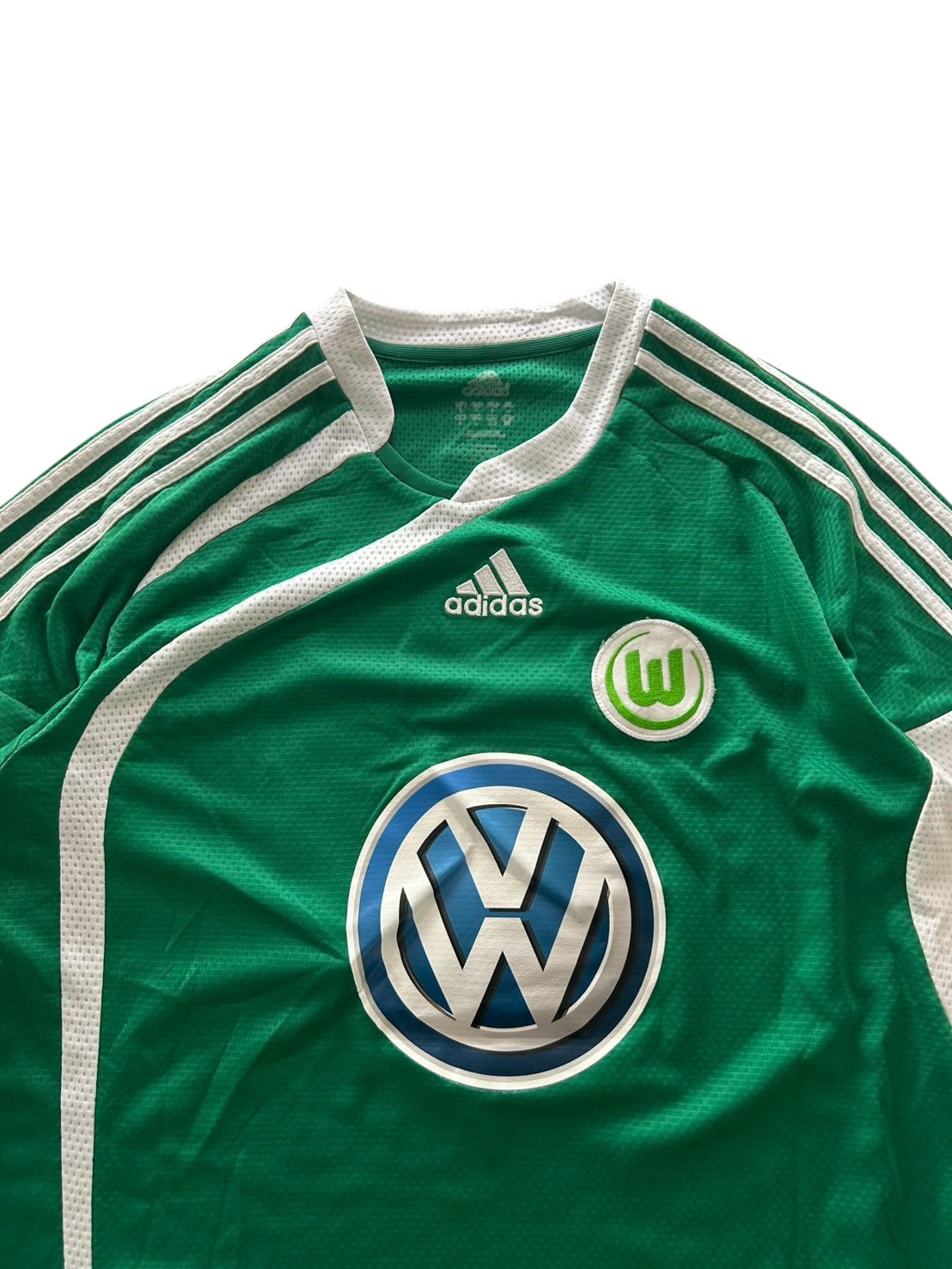 09/10 Adidas Wolfsburg Away No.9 Dzeko