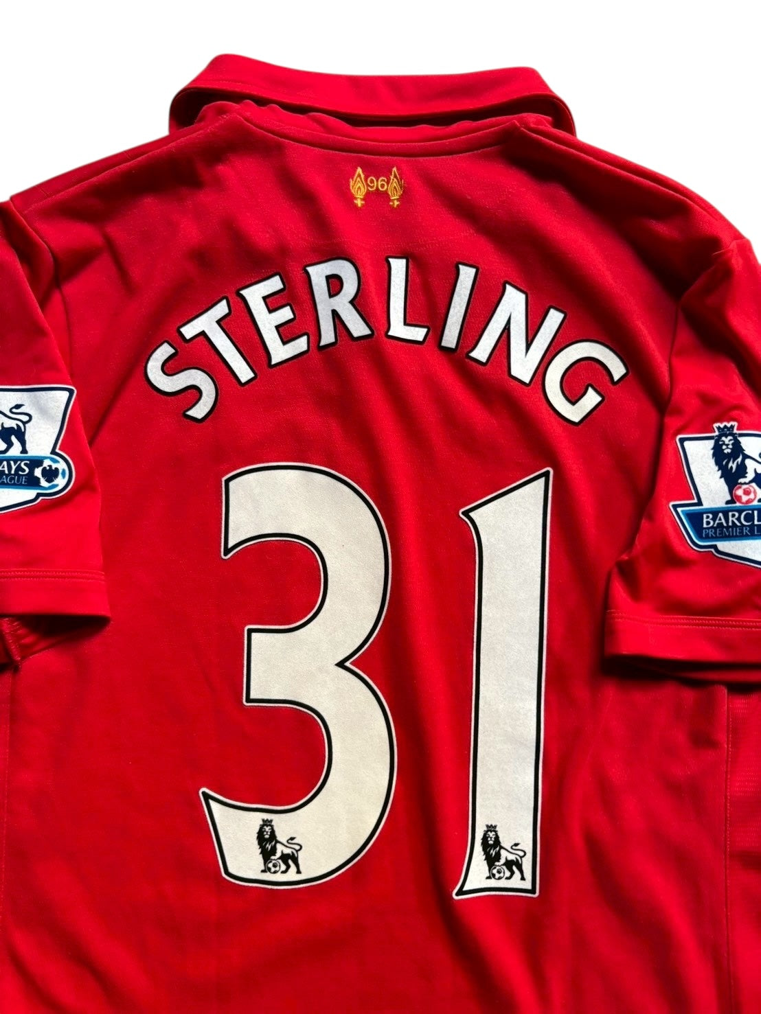 12/13 Warrior Liverpool Home No.31 Raheem Sterling