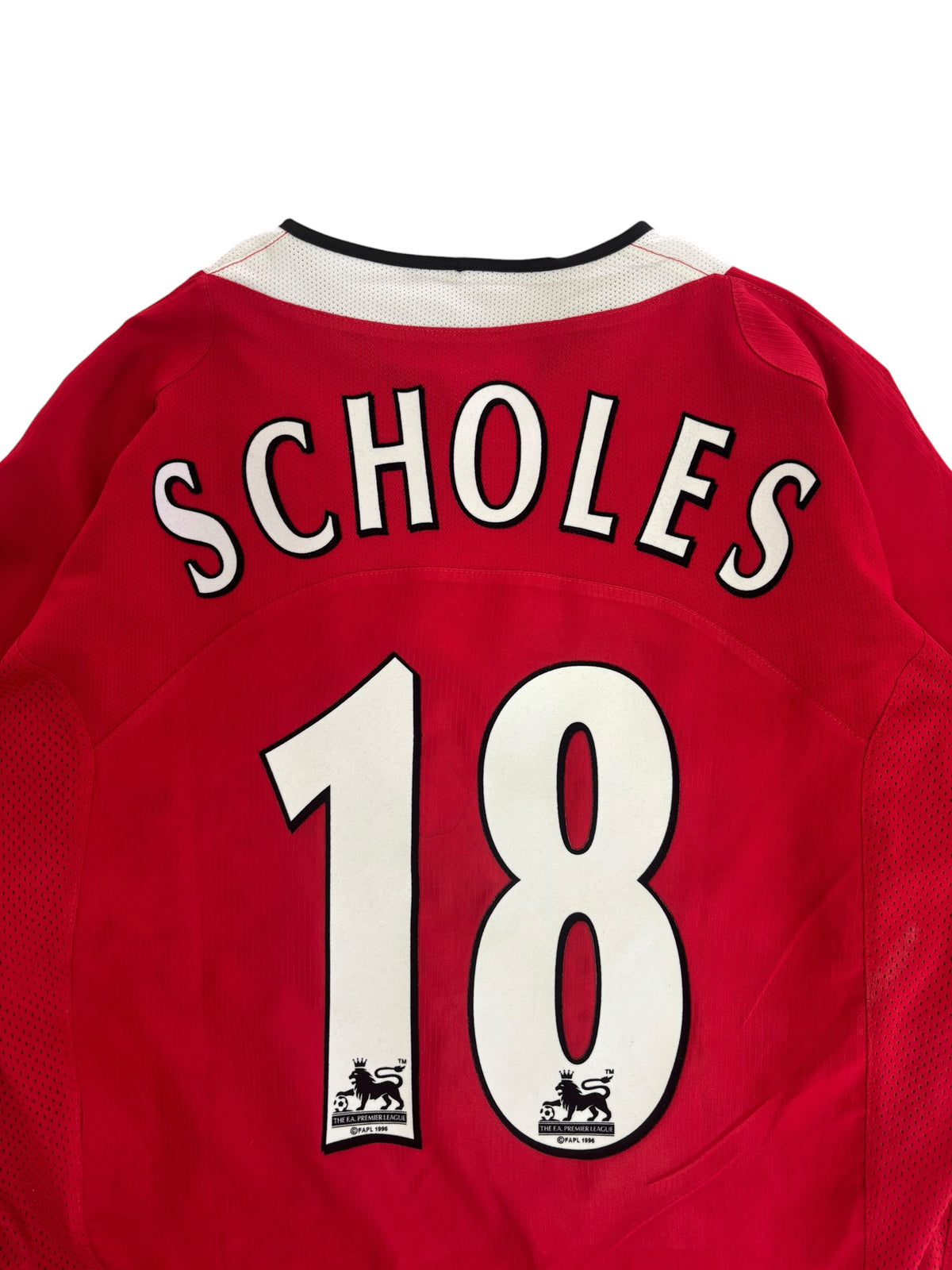 04/06 Nike Manchester United Home No.18 Scholes