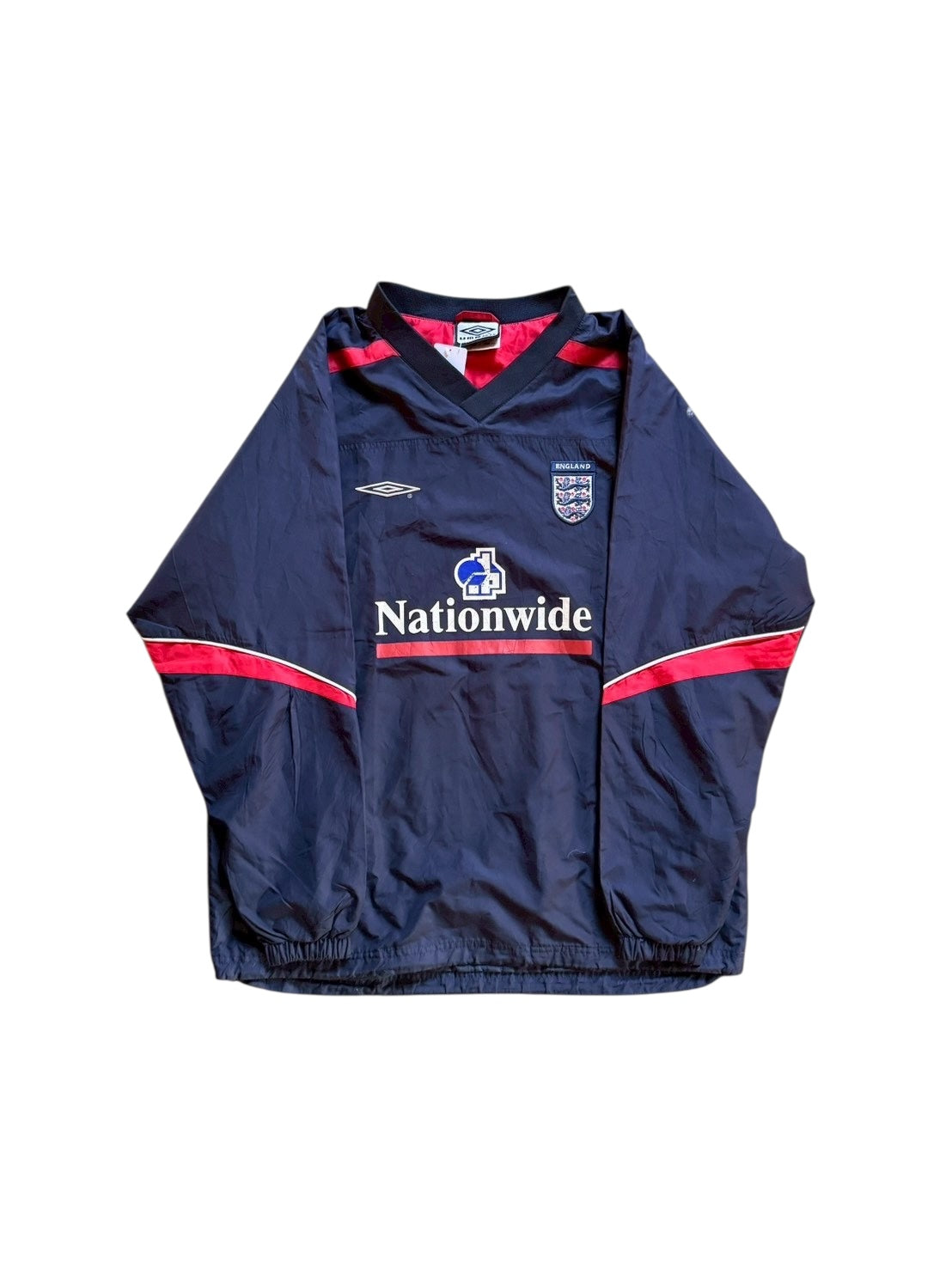 00s Umbro England National Team Drill Top