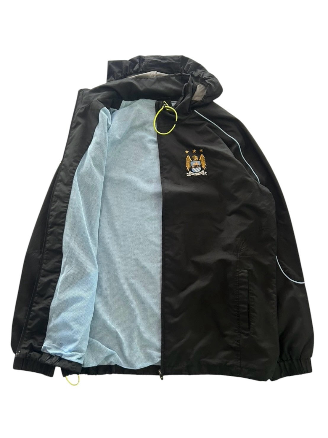 00s Le Coq Sportif Manchester City Nylon  Jacket