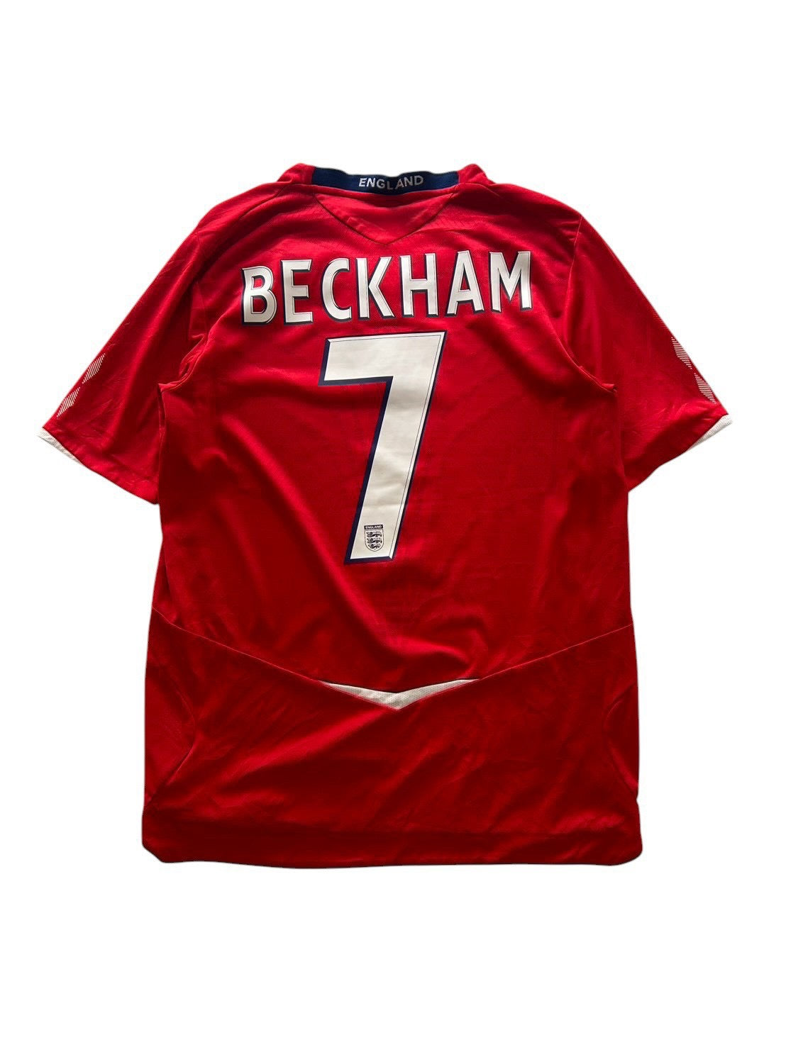 2008 Umbro England Away No.7 Beckham