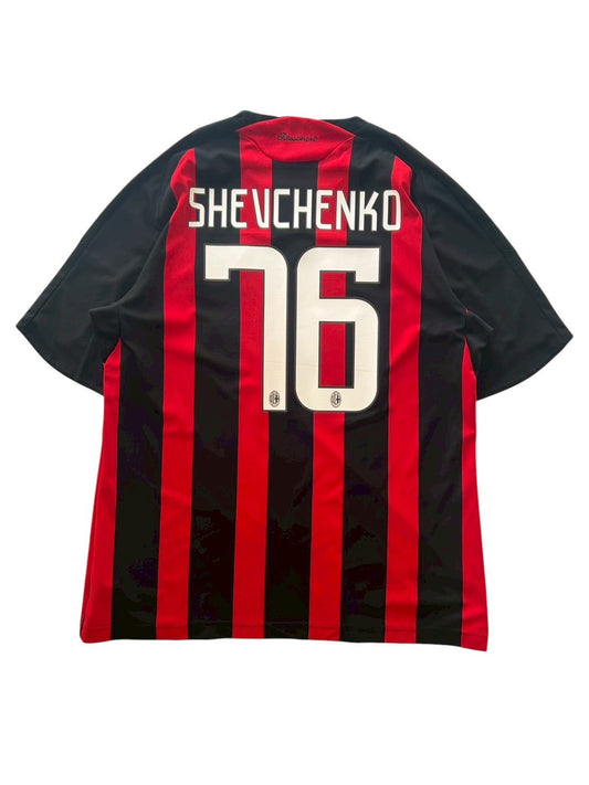 08/09 Adidas AC Milan Home No.76 Shevchenko