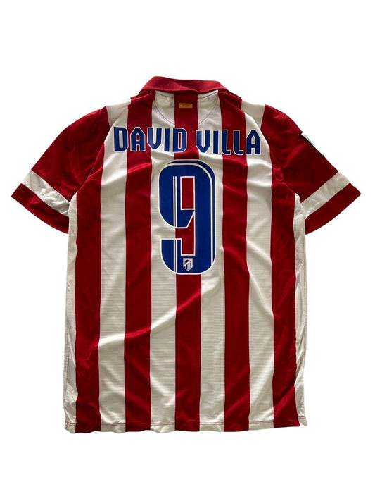 13/14 Nike Atletico Madrid Home No.9 David Villa