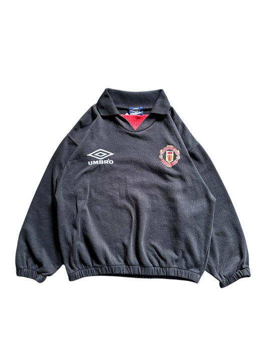 90s Umbro Manchester United Drill Top