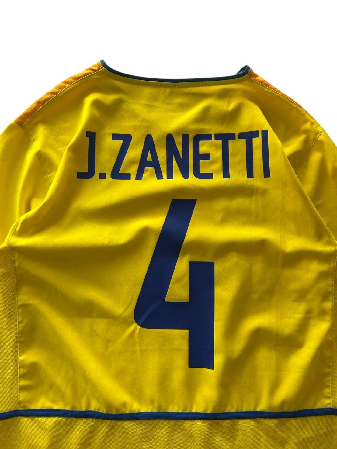 02/03 Nike Inter Milan Third No.4 Zanetti