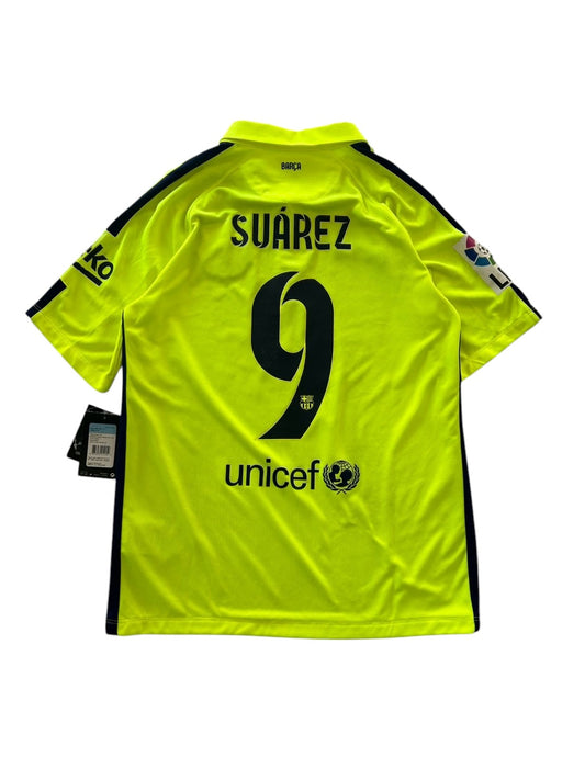 14/15 Nike Barcelona Away Suarez