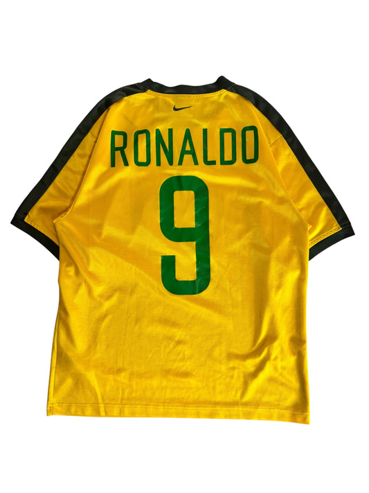 2002 Nike Training Shirt No.9 Ronald