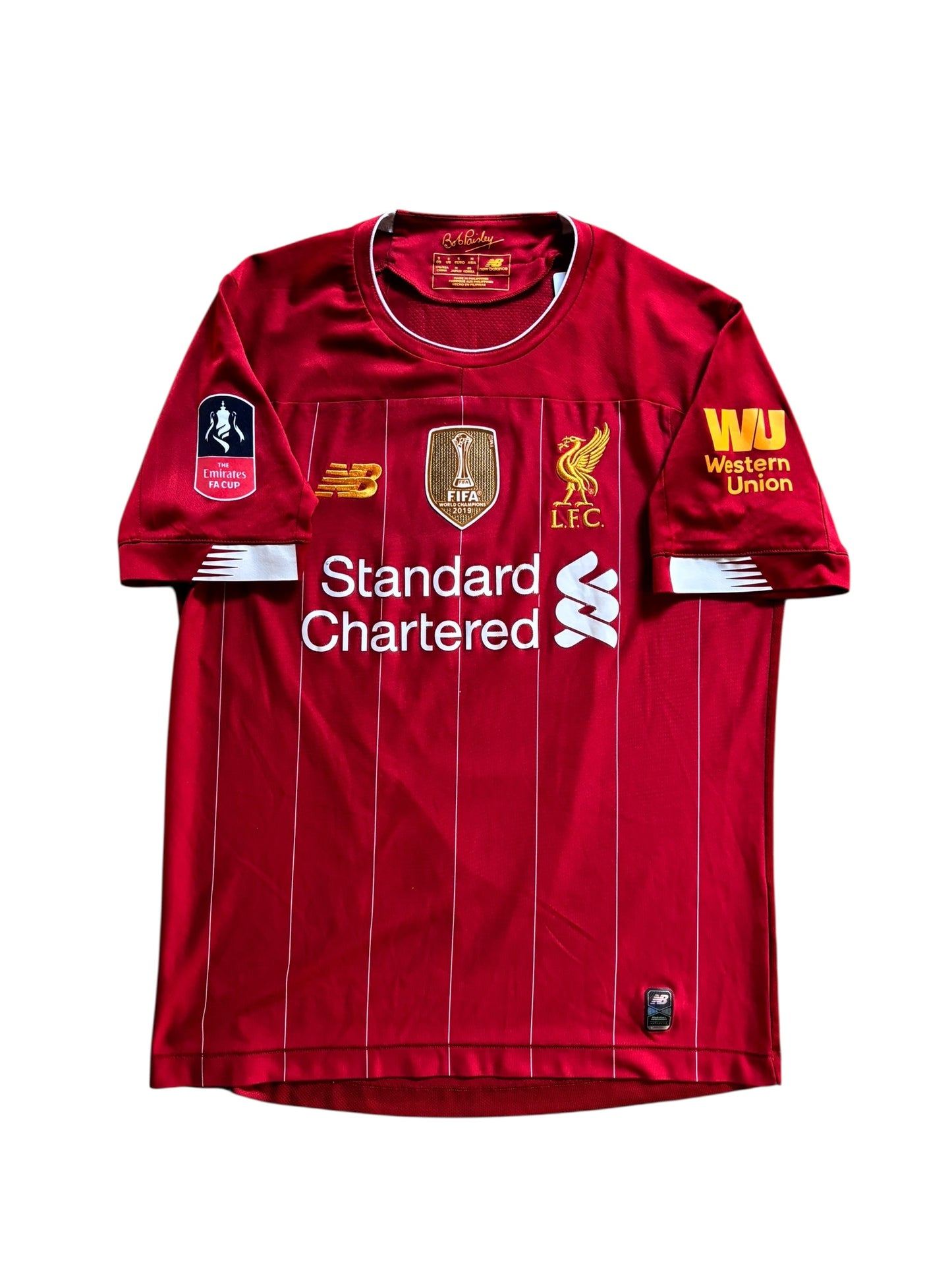 19/20 New Balance Liverpool Home No.4 Virgil van Dijk
