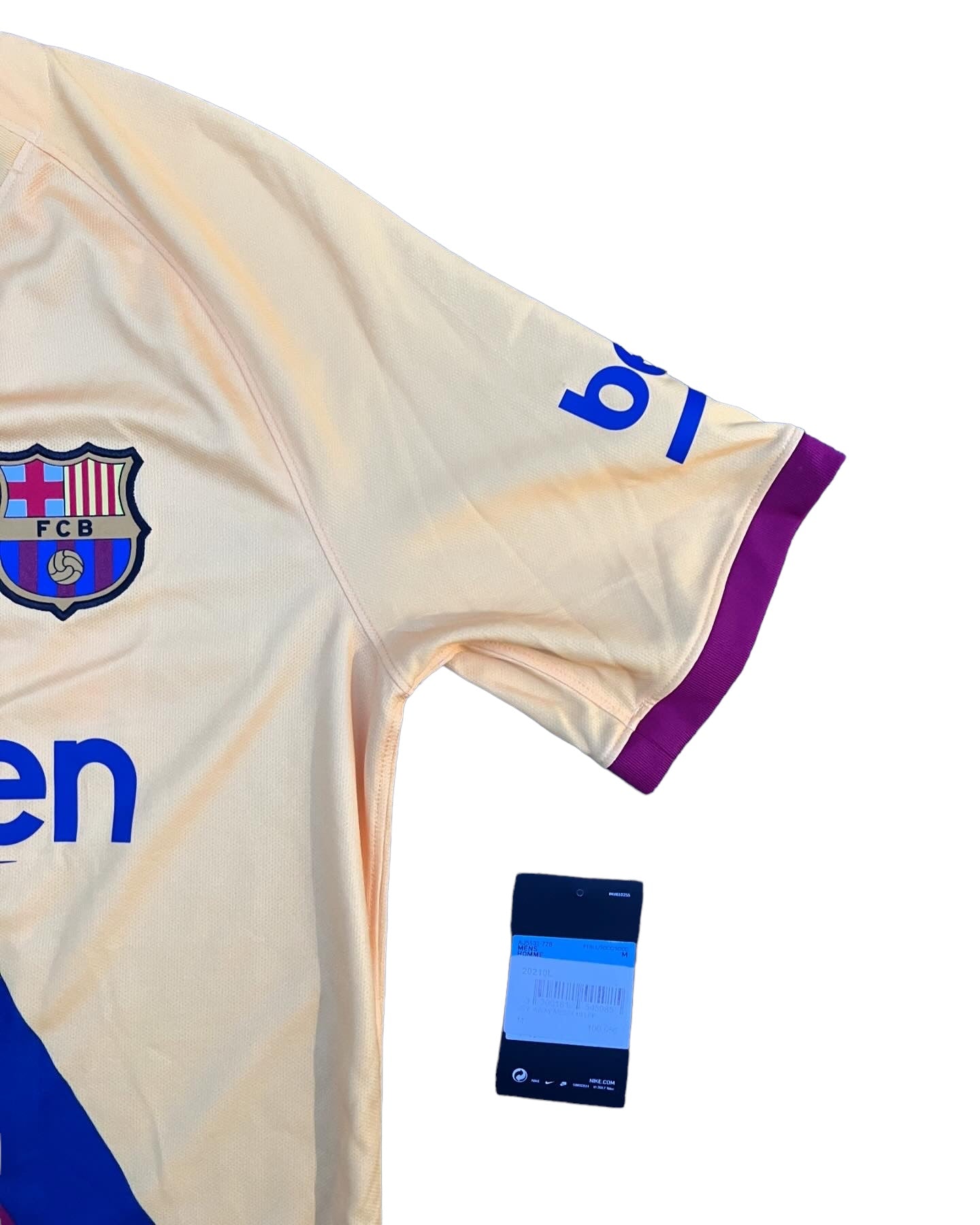 2019-20 Nike Barcelona Away Shirt No.10 Messi