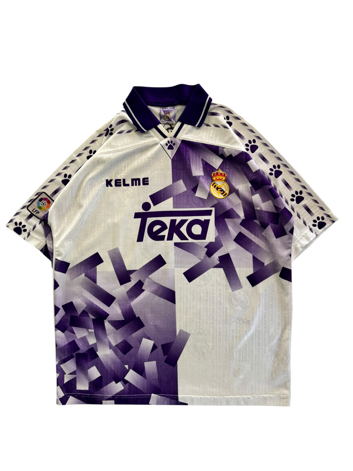 96/97 Kelme Real Madrid Third No.8 Mijatovic