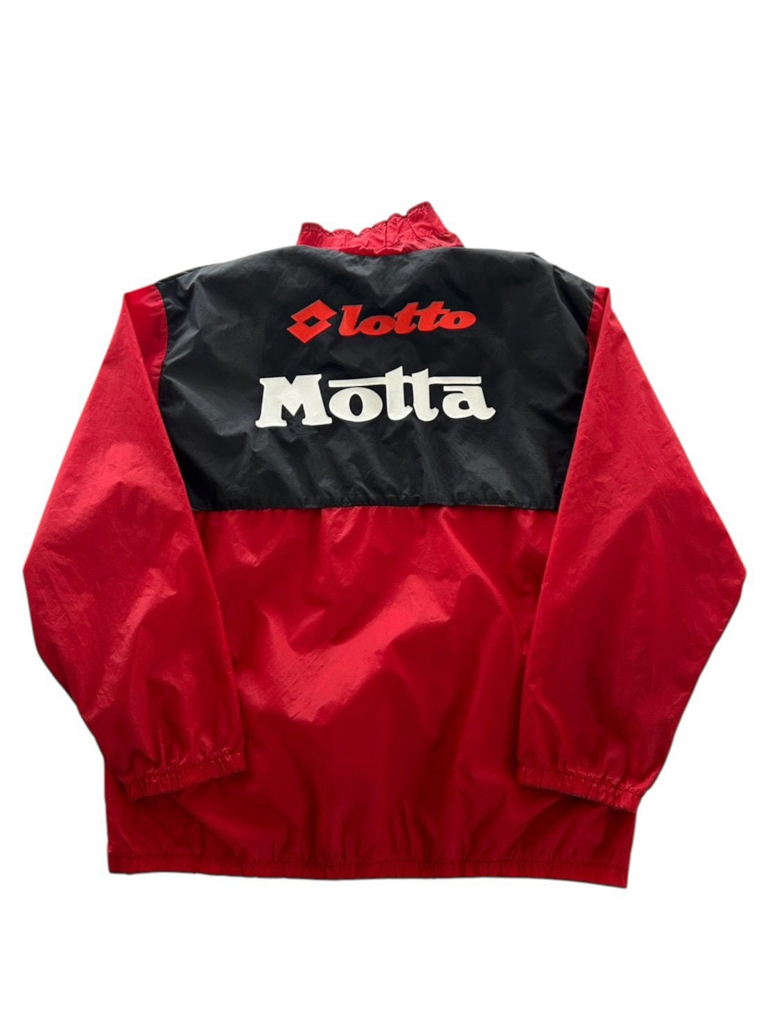 90s Lotto AC Milan Nylon Halfzip  Jacket