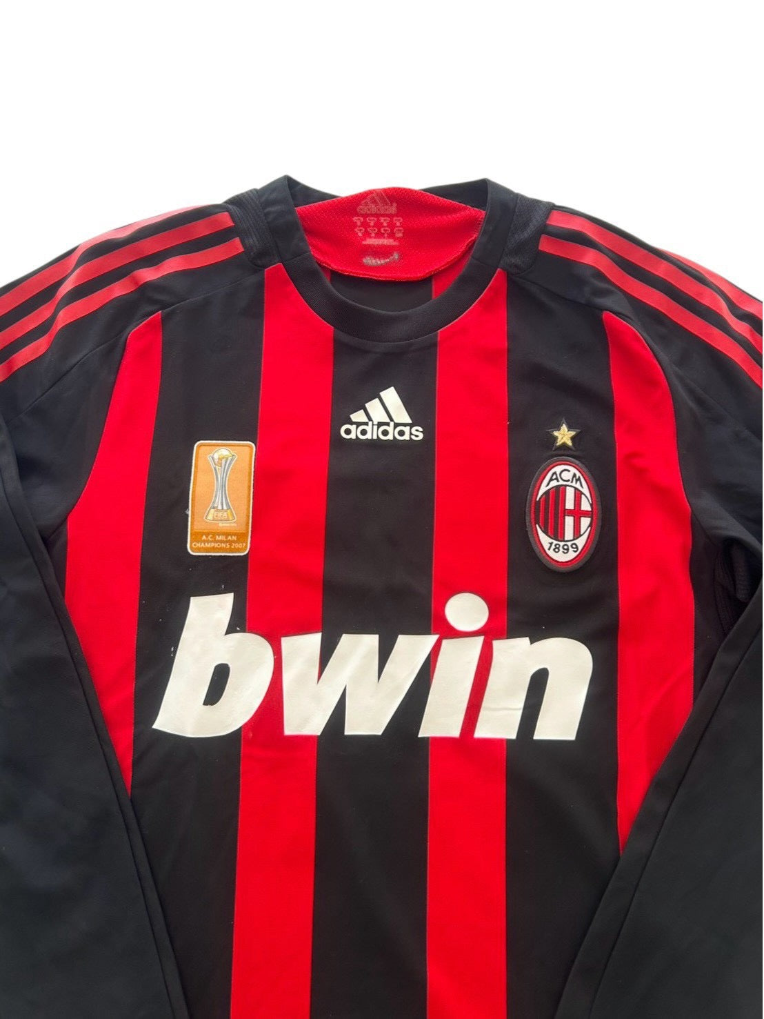 08/09 Adidas AC Milan Home L/S No.22 Kaka