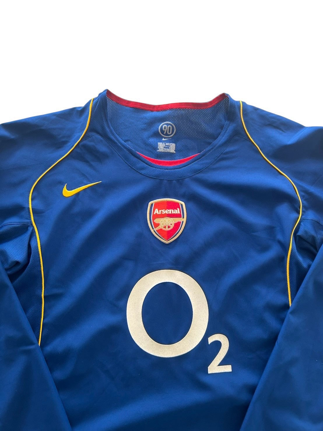 04/05 Nike Arsenal Away No.10 Bergkamp