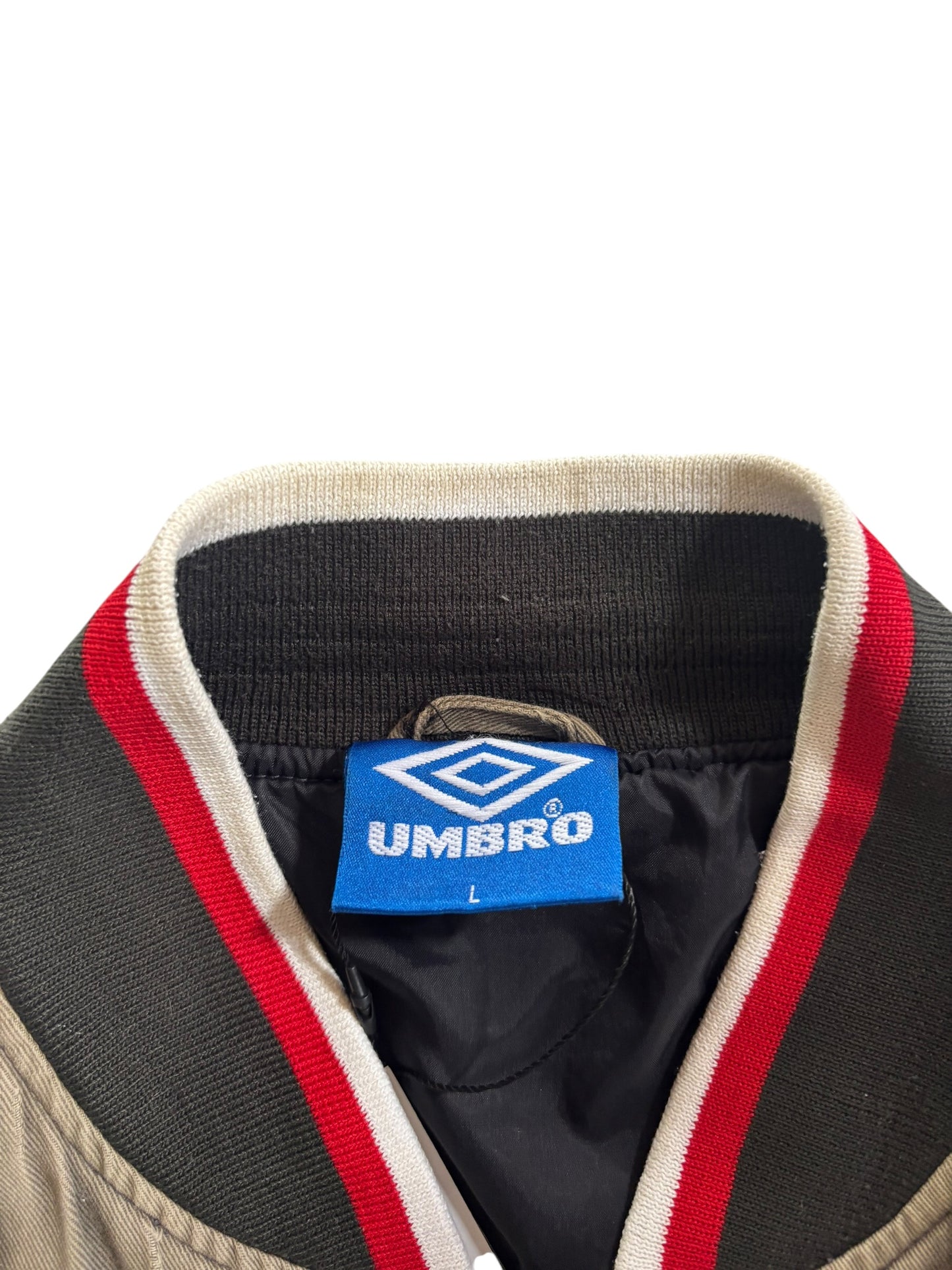 90s  Umbro Manchester  United Bomber Jacket