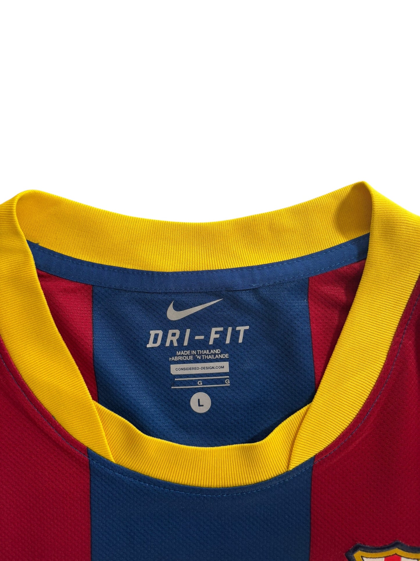 10/11 Nike FC Barcelona Home CL Final Kit No.10 Messi