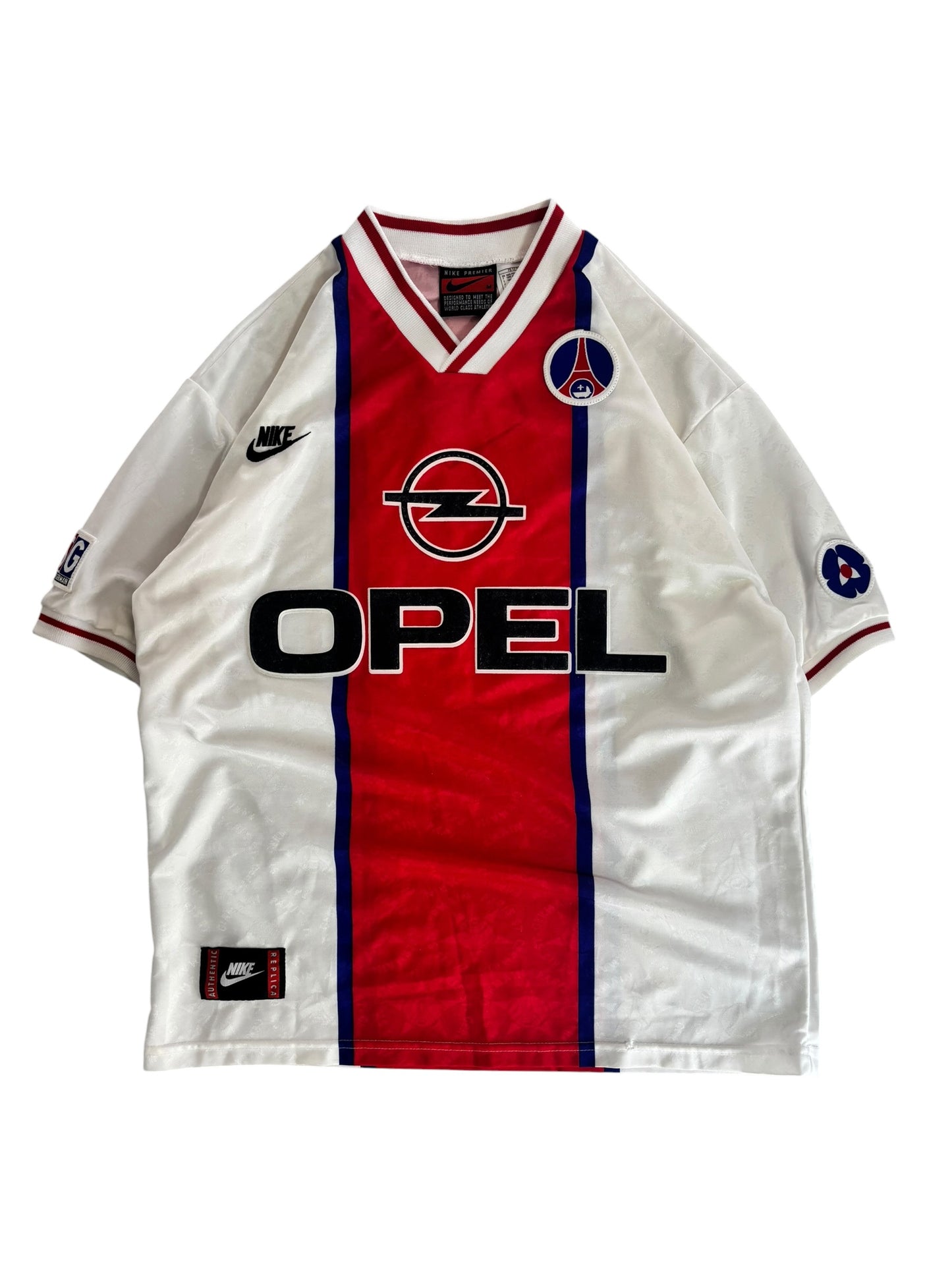 95/96 Nike Paris Saint Germain Away No.10 Rai