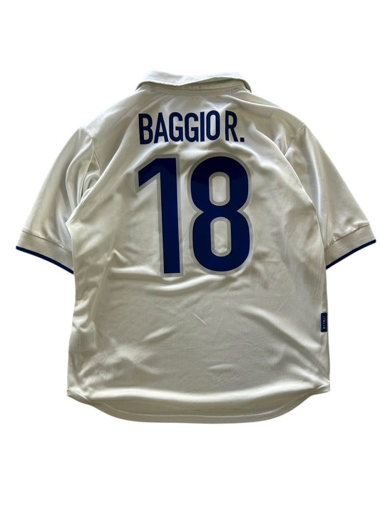 1998 Nike Italy National Team Away No.18 Baggio