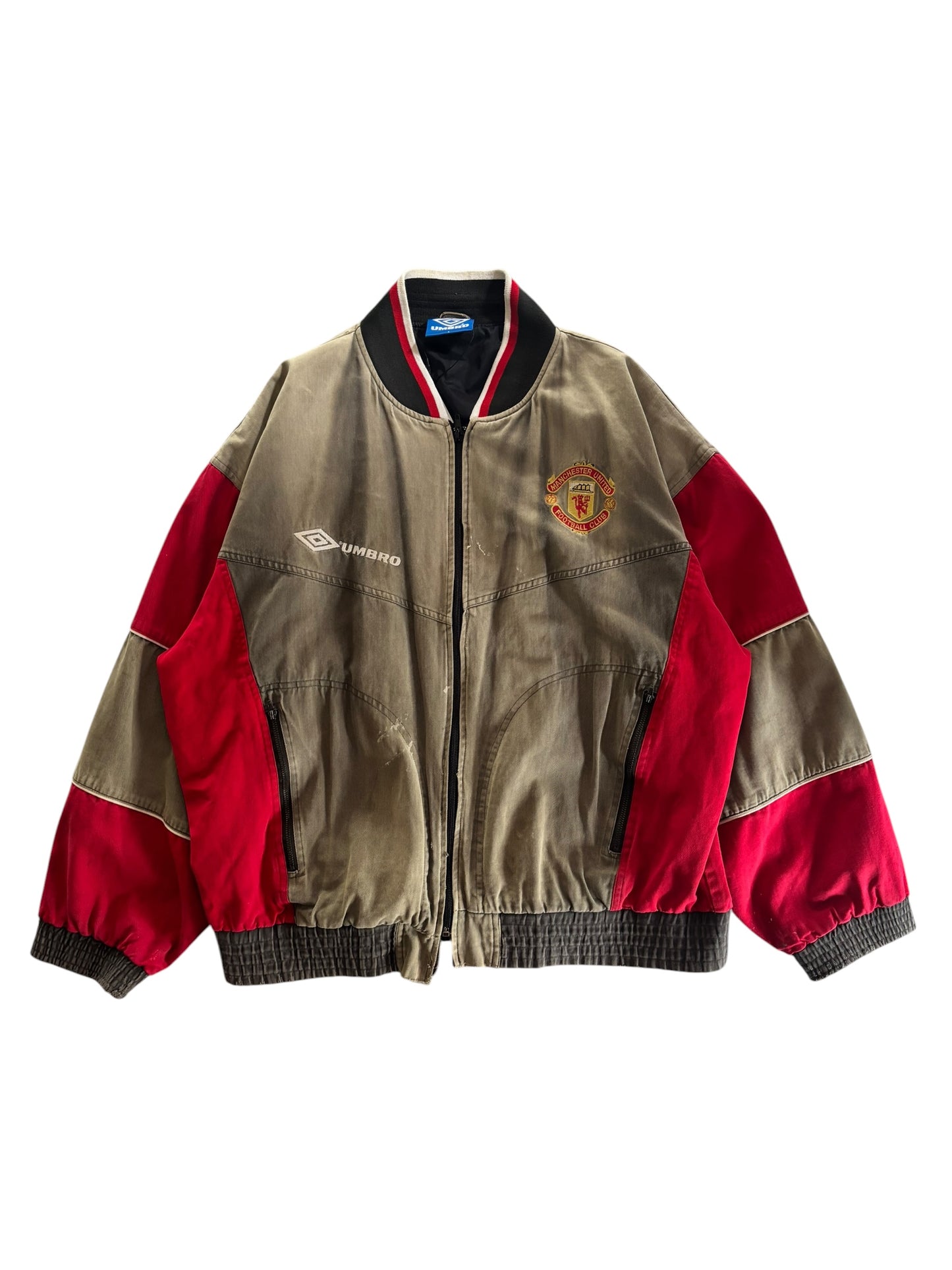 90s  Umbro Manchester  United Bomber Jacket